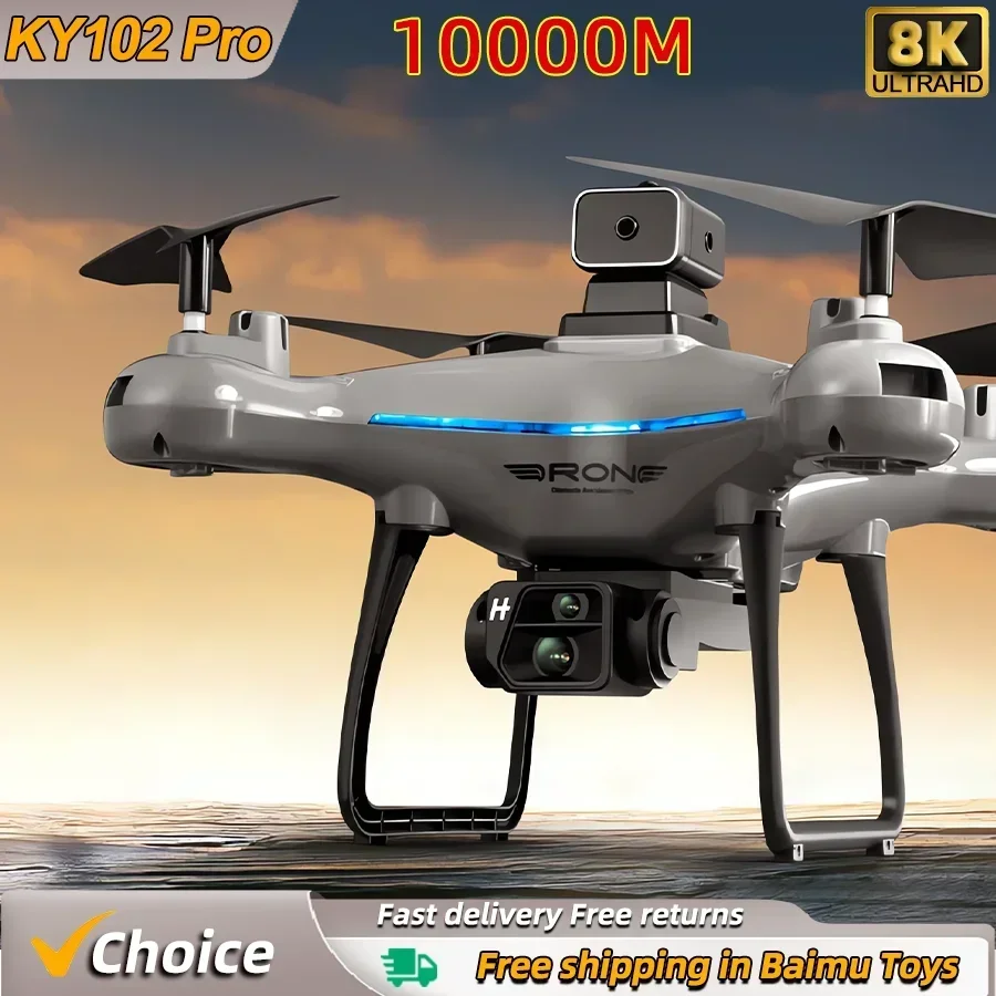 Drone Kit Vtol - KY102 RC Drone 8K Professional Dual