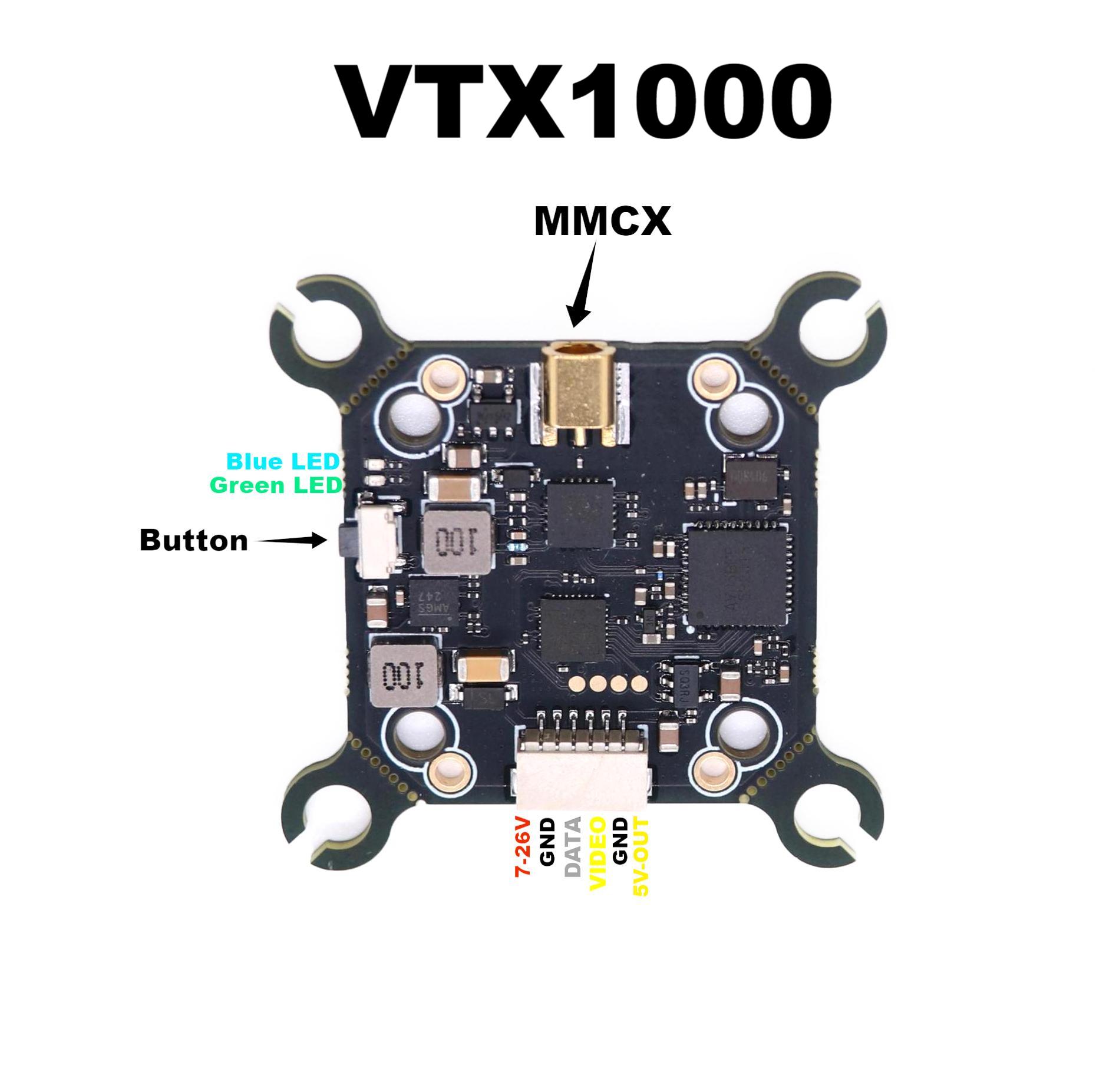 B-CUBE 5.8G VTX 800 1000 1600  - Drone Kit Vtol 评论和价格
