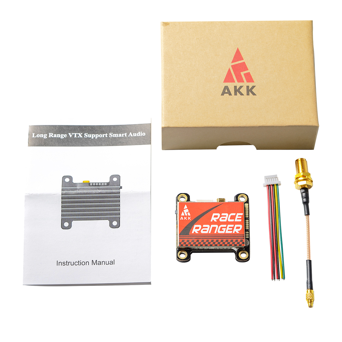AKK Race Ranger LX  5.8G Long  - Drone Kit Vtol 评论和价格